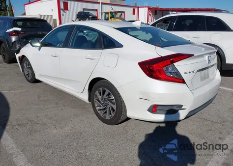 2018 Honda Civic Ex from USA, damaged, VIN 2HGFC2F71JH569360